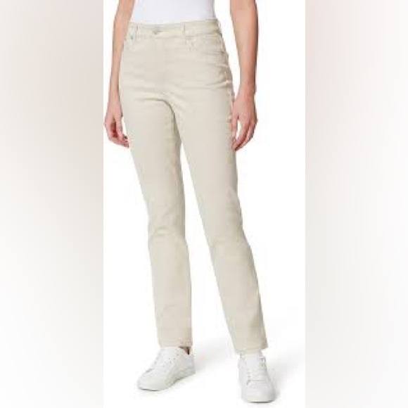 Bandolino Denim - Bandolino Womens Mandie Perfect Fit Straight Leg Size 16 Morning Sage